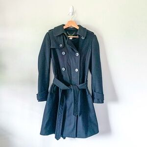 J. Crew Wool Icon Trench Coat